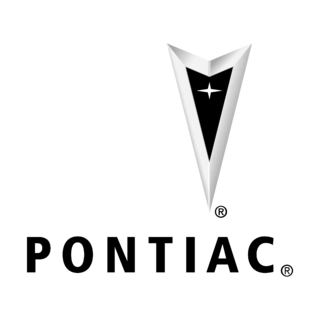 Pontiac Logo Black and White
