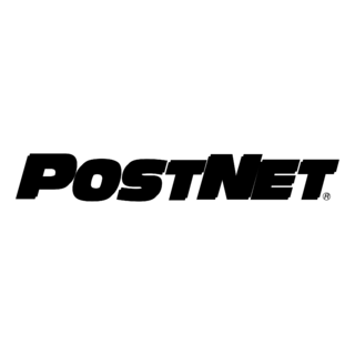 PostNet Logo Black and White
