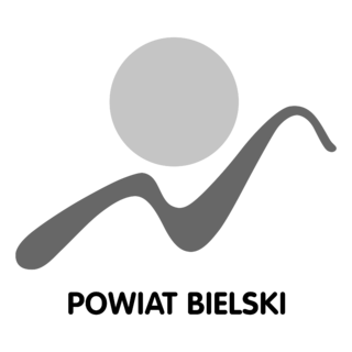 Powiat Bielski Logo Black and White