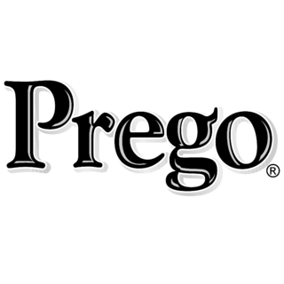 Prego Logo Black and White