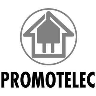 Promotelec Logo Black and White