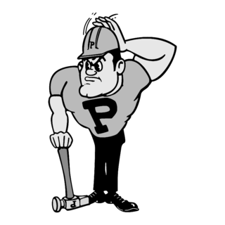 Purdue University Pete Logo Black and White (2)