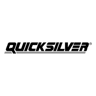 Quicksilver Logo Black and White