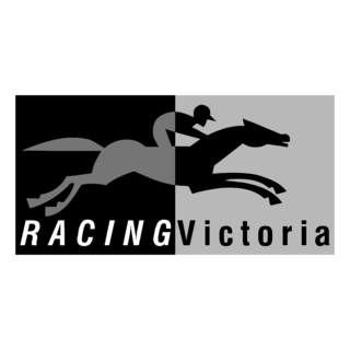 Racing Victoria Logo Black and White