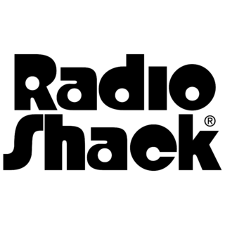 Radio Shack Logo Black and White