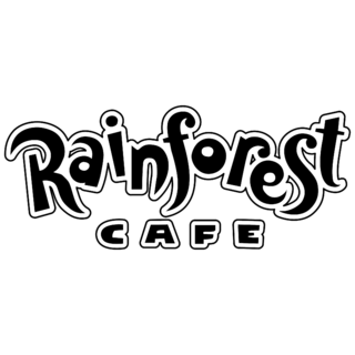 Rainforest Cafe Logo Black and White
