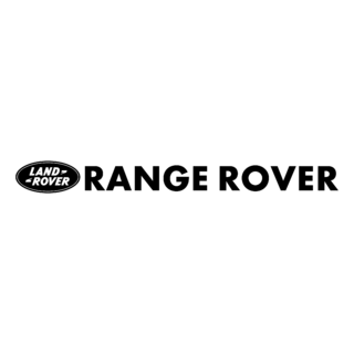 Range Rover Logo Black and White
