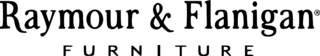 Raymour Flanigan Company Logo Black and White