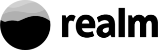 Realm.io Logo Black and White