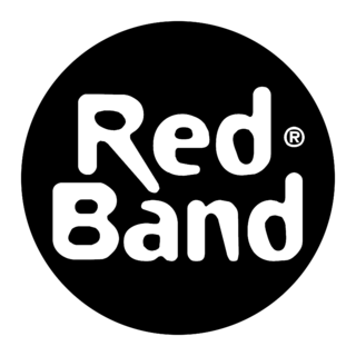 Red Band Logo Black and White