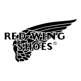 Red Wing Shoes Logo Black and White