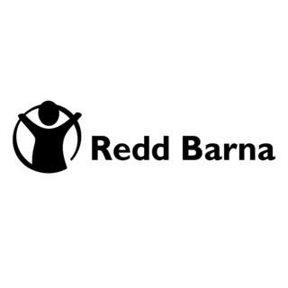 Redd Barna Logo Black and White