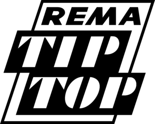 Rema Tip Top Logo Black and White