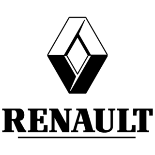 Renault Logo Black and White (1)