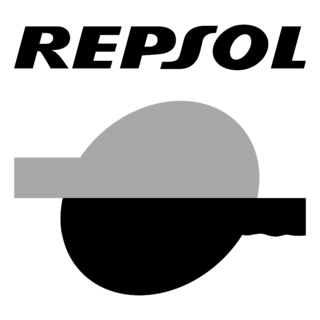 Repsol Logo Black and White