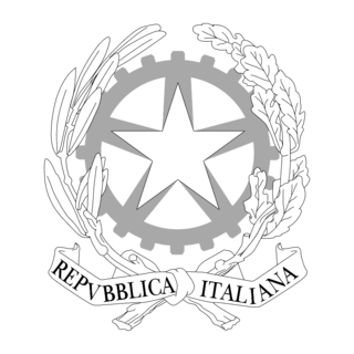 Repubblica Italiana Logo Black and White