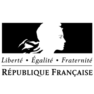 Republique Francaise Logo Black and White