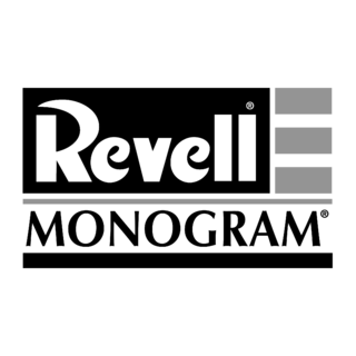 Revell Monogram Logo Black and White