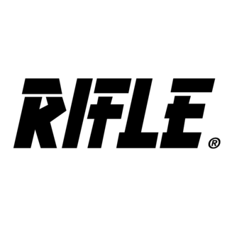 Rifle Logo Black and White