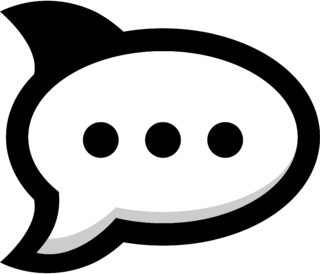 Rocket.Chat Logo Black and White