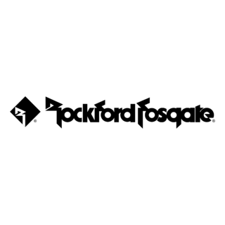 RockFord Fosgate Logo Black and White
