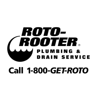 Roto Rooter Logo Black and White