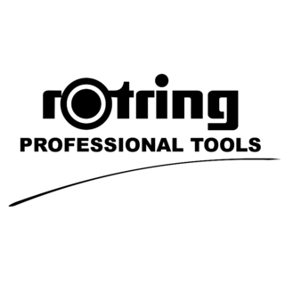 Rotring Professional Tools Logo Black and White