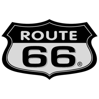 Route 66 Logo Black and White (1)