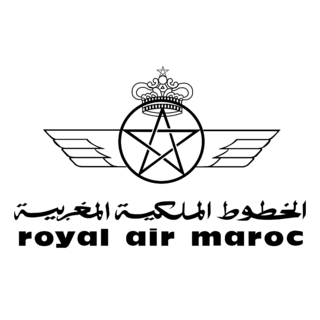 Royal Air Maroc Logo Black and White