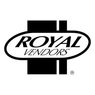 Royal Vendors, Inc Logo Black and White