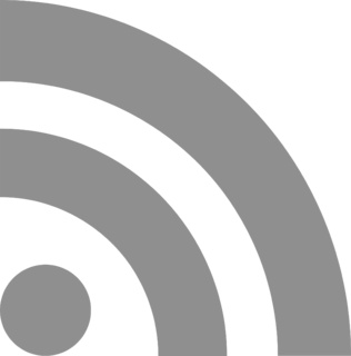 RSS Logo Black and White