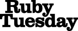 Ruby Tuesday Logo Black and White
