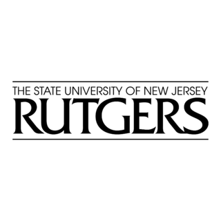 Rutgers University Logo Black and White