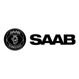 SAAB Technologies Logo Black and White