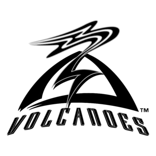 Salem Keizer Volcanoes Logo Black and White