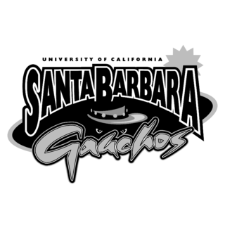 Santa Barbara Gauchos Logo Black and White