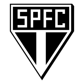 Sao Paulo Futebol Clube de Assis SP Logo Black and White
