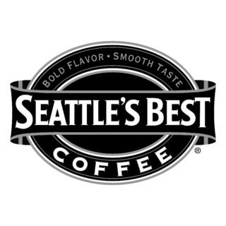 Seattle’s Best Coffee Logo Black and White