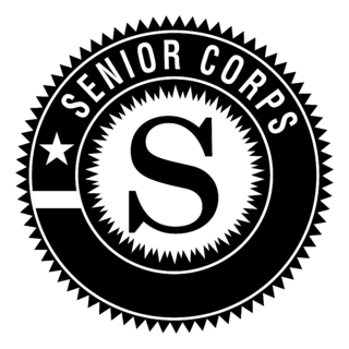 Senior Corps Logo Black and White