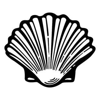 Shell Logo Black and White (6)