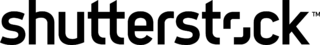 Shutterstock Logo Black and White