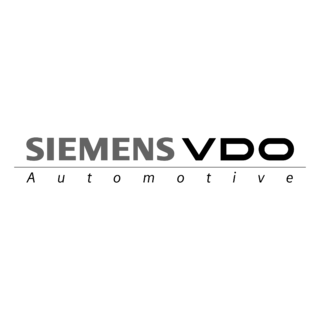 Siemens VDO Automotive Logo Black and White
