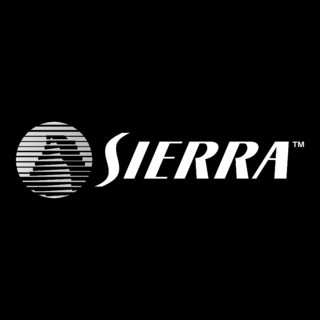 Sierra Entertainment Logo Black and White