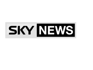 SkyNews Logo Black and White