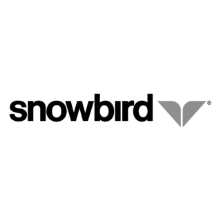 Snowbird Logo Black and White