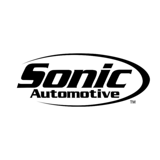 Sonic Automotive Logo Black and White