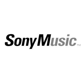 Sony Music Logo Black and White