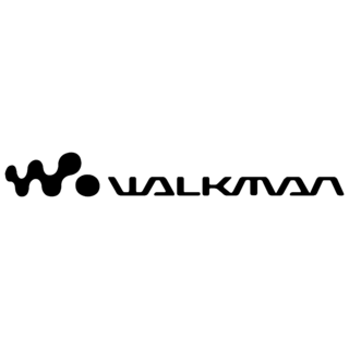 Sony Walkman Logo Black and White