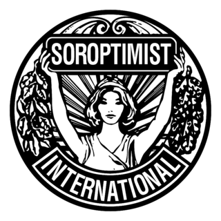 Soroptimist International Logo Black and White