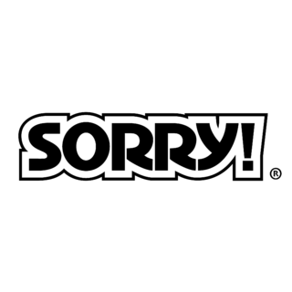 Sorry Logo Black and White